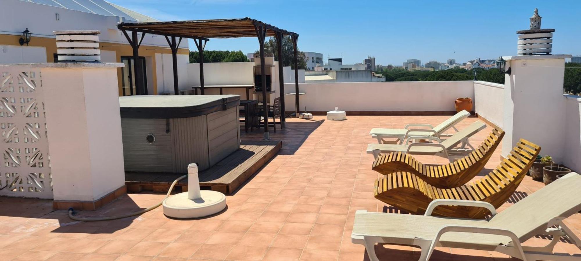Penthouse With Panoramic View Daire Vilamoura Dış mekan fotoğraf